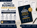 Ultimate Business Startup Checklist & Launch Planning Workbook (Digital PDF)