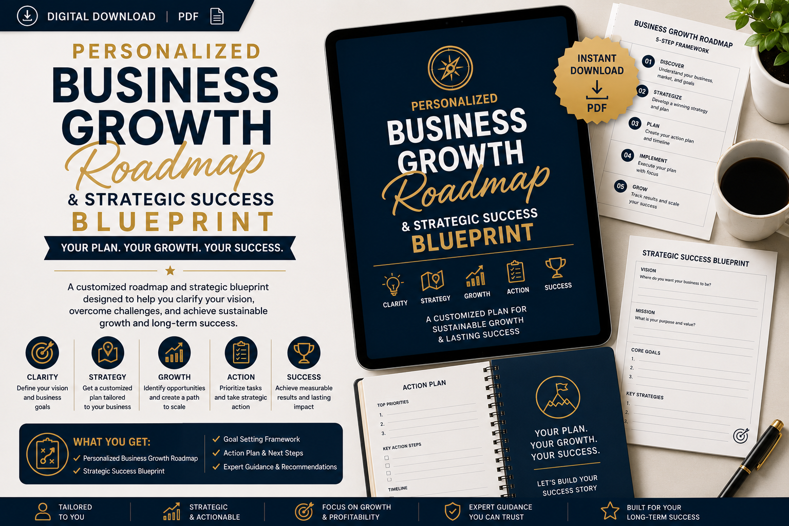 Personalized Business Growth Roadmap & Strategic Success Blueprint